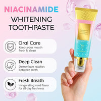 Niacinamide Teeth Brighten Toothpaste Plaque Stain Remover.